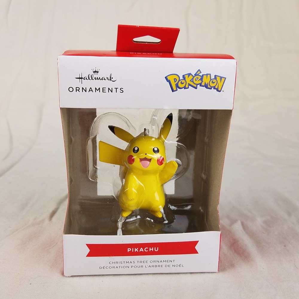 Hallmark Pokemon Pikachu Christmas Ornament Unisex OS Yellow New 2HCM9101 2021